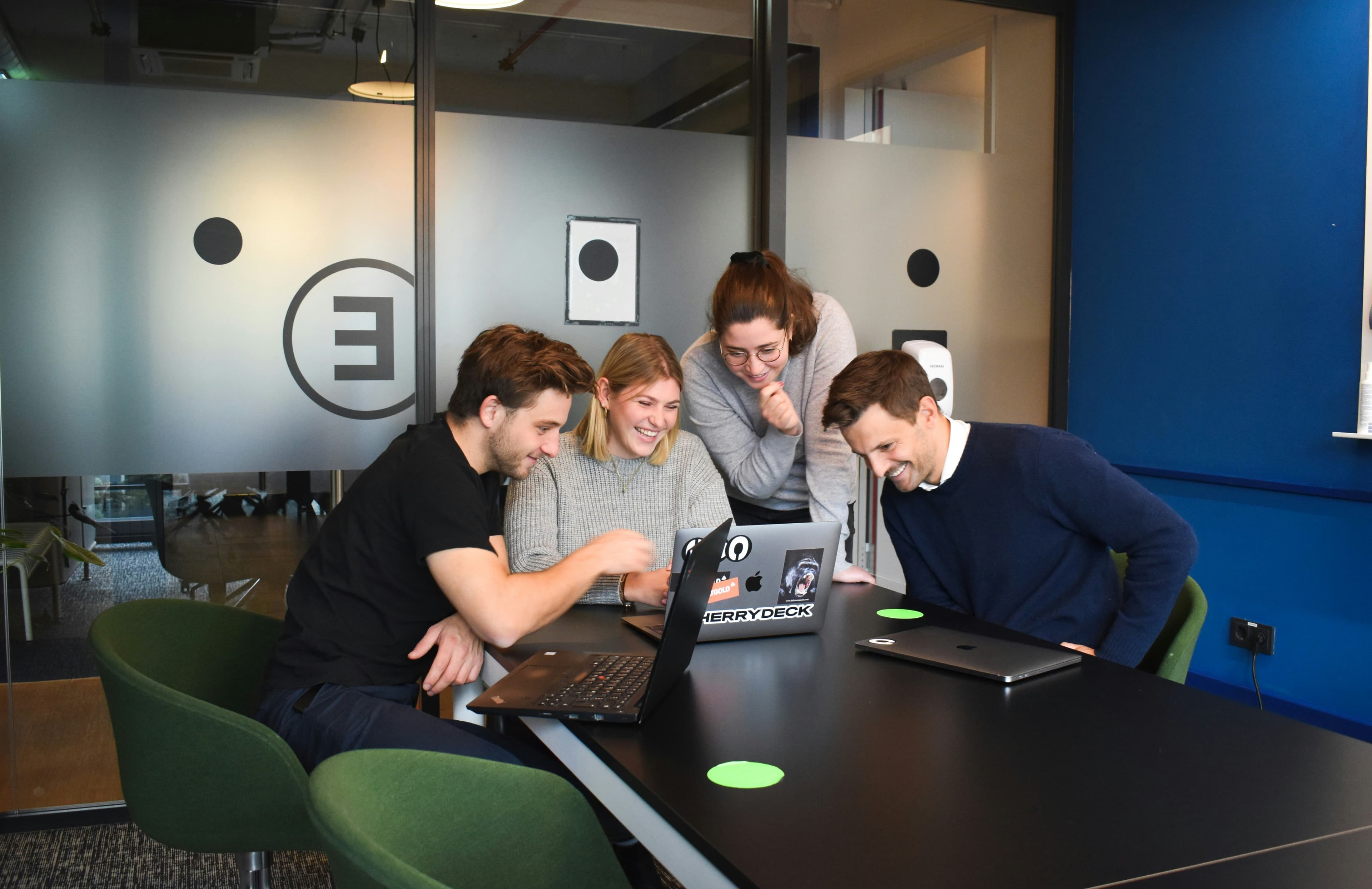 EcoBeam team collaborating